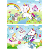 Ravensburger - Sprookjes Eenhoorn - 2x24 Stukken - Puzzels